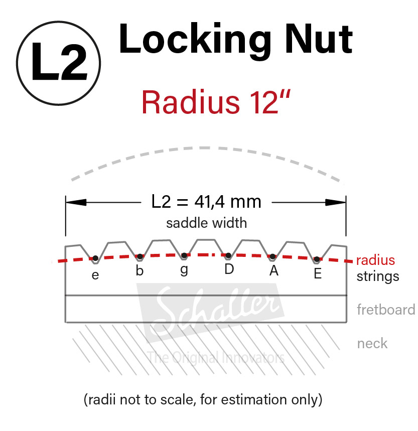 Nut L2/Radius 12