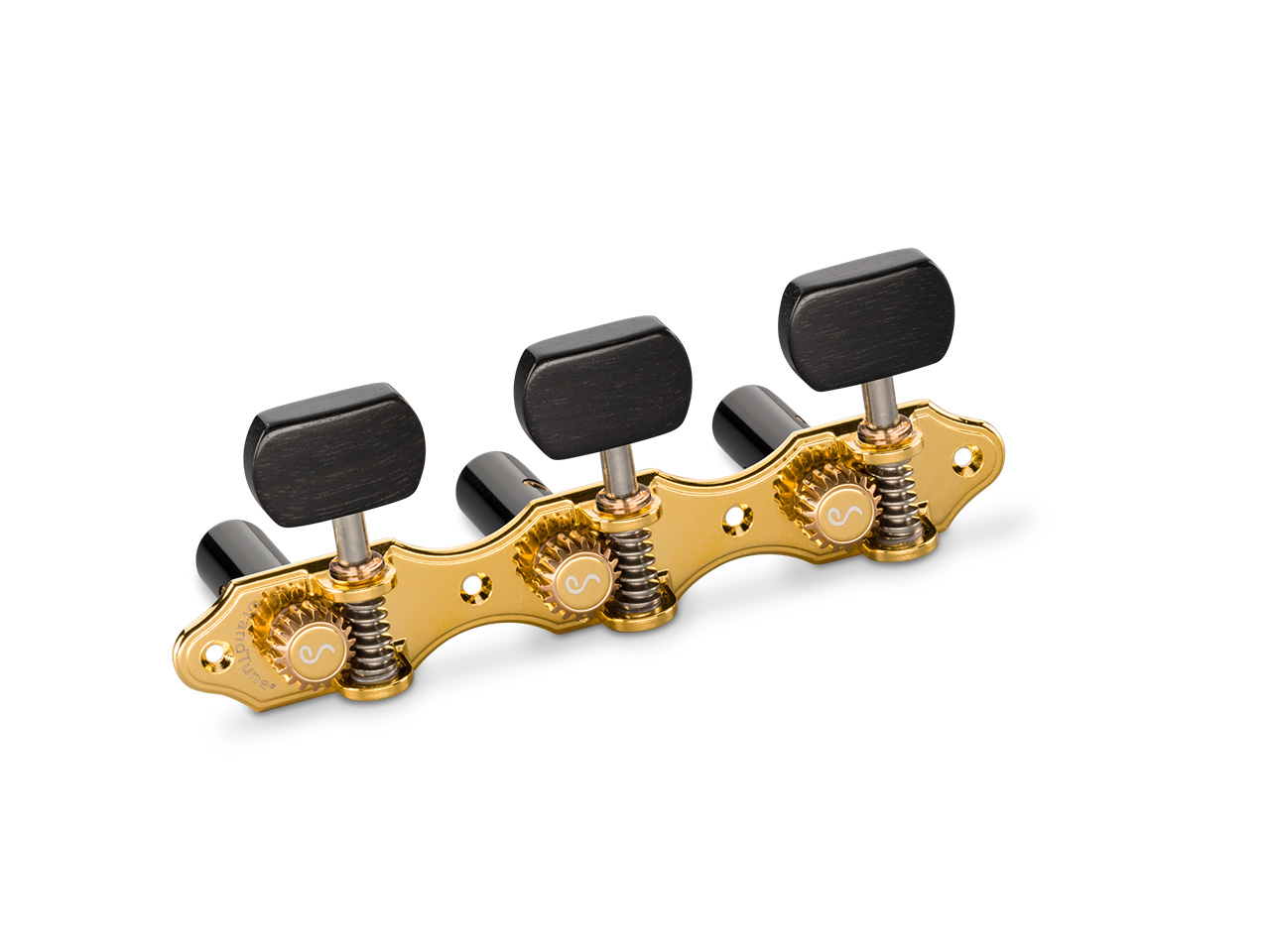 Meccaniche Schaller Grandtune Hauser Classic &ndash; Oro Con Rulli In Snakewood &ndash; Per Chitarra Classica