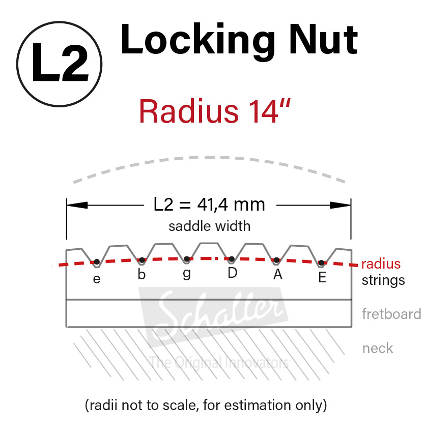 Nut L2/Radius 14