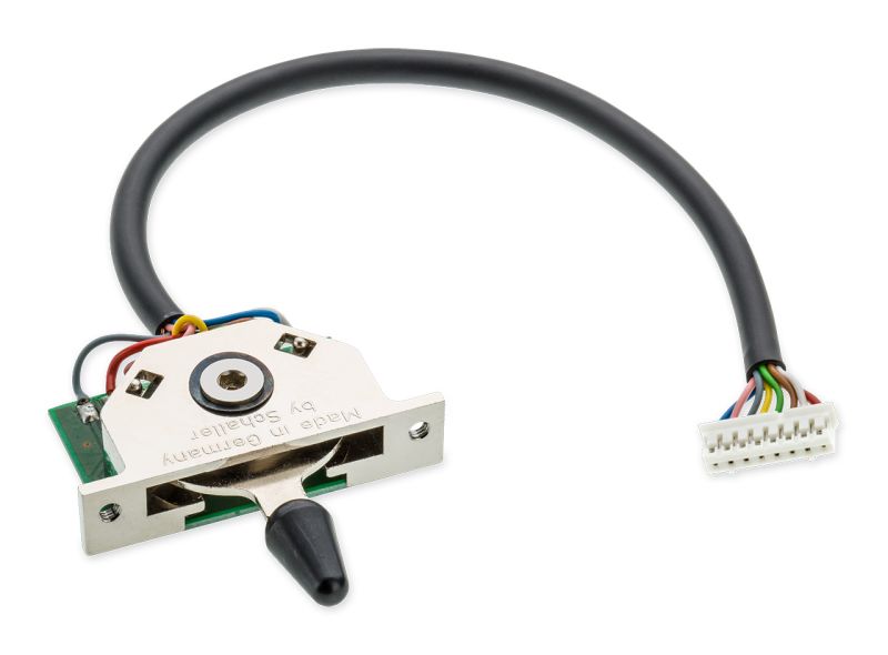 Schaller E-Gitarrensteg Hannes® 7 Piezo Gold